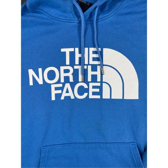 The North Face Hoodie Men L Blue Pullover Sweatshirt Casual Everyday Athletic - Picture 2 of 8
